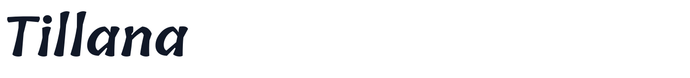 Tillana — Tillana-SemiBold.ttf