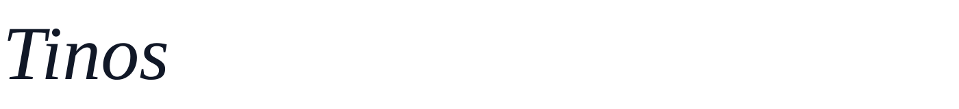Tinos — Tinos-Italic.otf