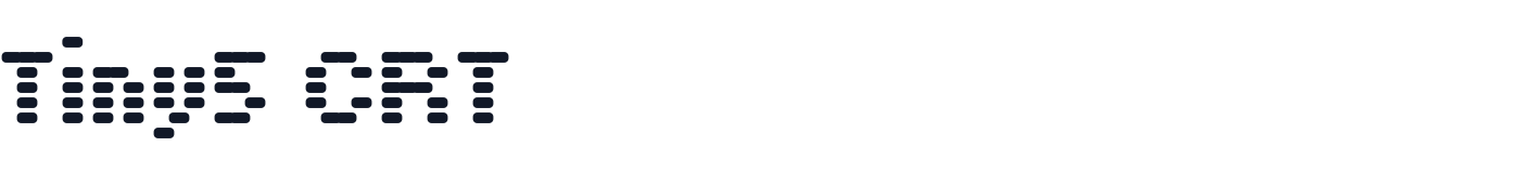 Tiny5 CRT — Tiny5-CRT.ttf