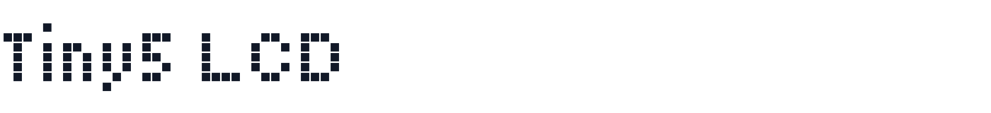 Tiny5 LCD — Tiny5-LCD.ttf