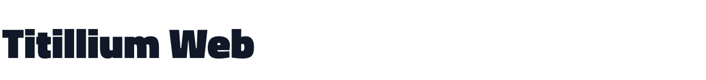 Titillium Web — TitilliumWeb-Black.ttf