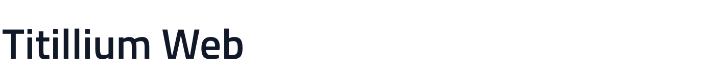 Titillium Web — TitilliumWeb-SemiBold.ttf