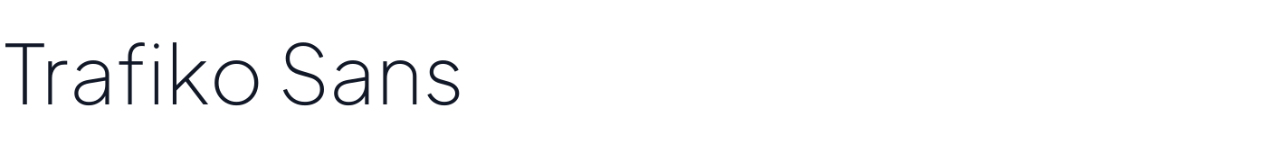 Trafiko Sans — TrafikoSans-Variable.ttf