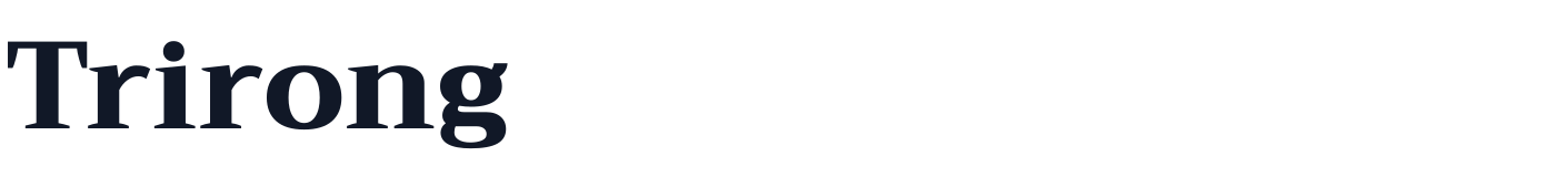 Trirong — Trirong-ExtraBold.ttf