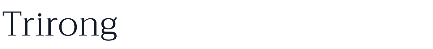 Trirong — Trirong-Light.ttf