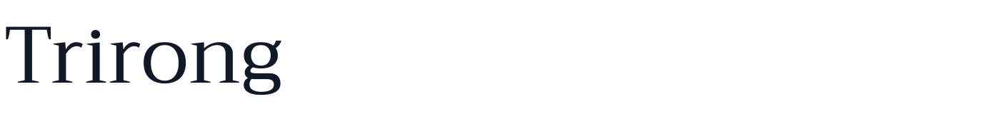 Trirong — Trirong-Regular.ttf