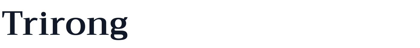 Trirong — Trirong-SemiBold.ttf