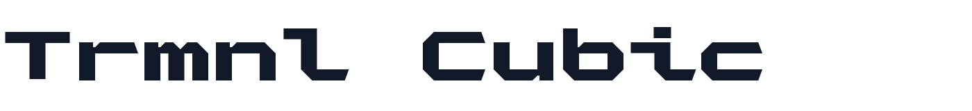 Trmnl Cubic — TrmnlCubic-Bold.otf