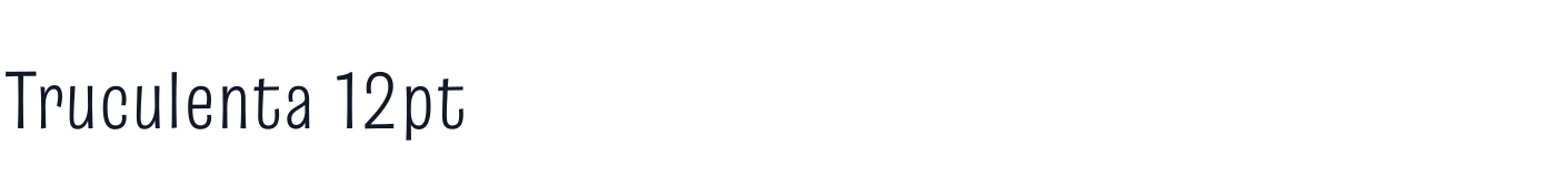 Truculenta 12pt — Truculenta12pt-Light.otf