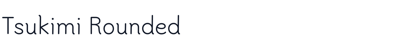 Tsukimi Rounded — TsukimiRounded-Regular.ttf