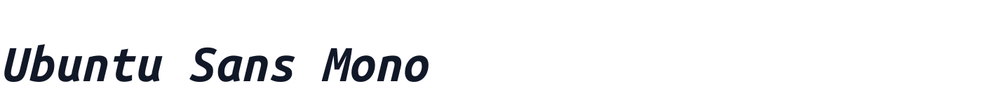 Ubuntu Sans Mono — ubuntu-sans-mono-latin-700-italic.ttf