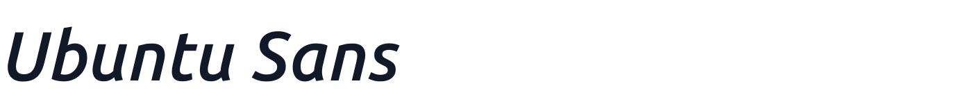 Ubuntu Sans — ubuntu-sans-latin-600-italic.ttf