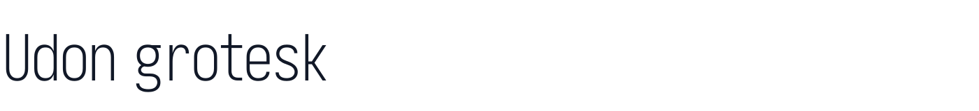 Udon grotesk — UdonGrotesk-CondensedLight.ttf