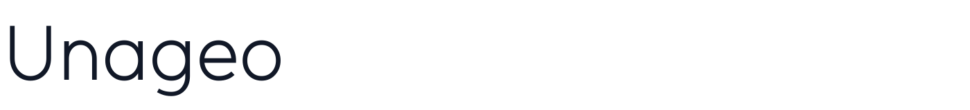 Unageo — Unageo-Light.ttf