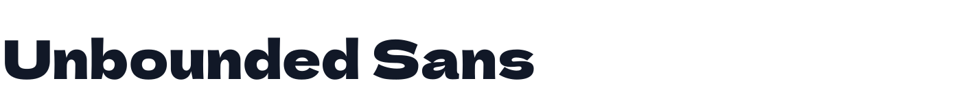 Unbounded Sans — UnboundedSans-Regular.ttf