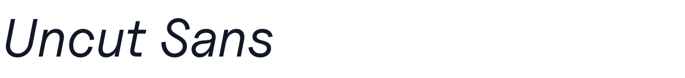 Uncut Sans — uncut-sans-latin-400-italic.ttf