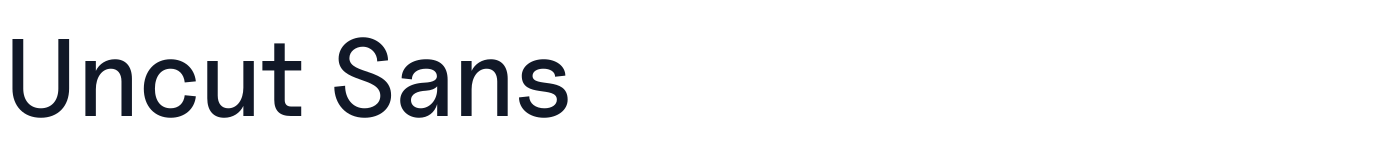 Uncut Sans — uncut-sans-latin-500-normal.ttf