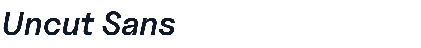 Uncut Sans — uncut-sans-latin-600-italic.ttf