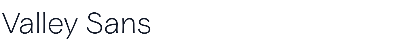 Valley Sans — ValleySans[wght].ttf