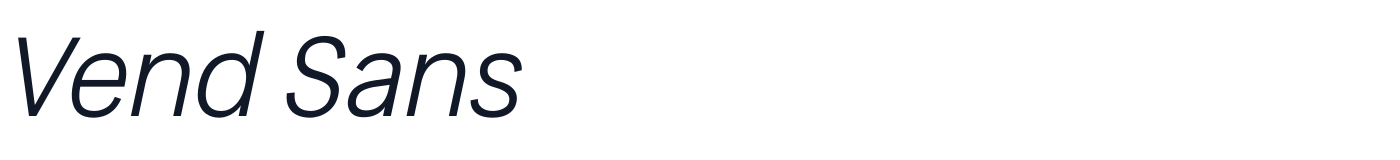 Vend Sans — VendSans-Italic[wght].ttf
