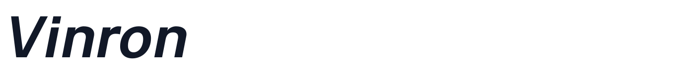 Vinron — Vinron-BoldOblique.otf