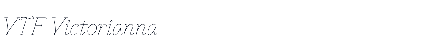 VTF Victorianna — VTF-victorianna-thin-talic.otf