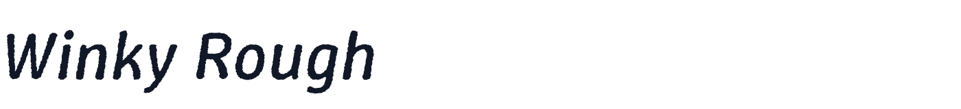 Winky Rough — WinkyRough-Italic[wght].ttf