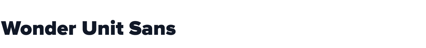 Wonder Unit Sans — WonderUnitSans-Black.ttf