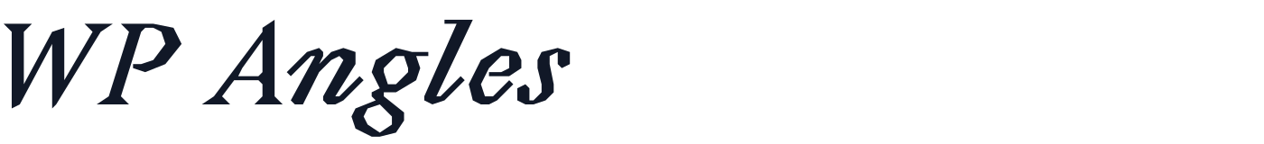 WP Angles — WPAngles-Italic.otf