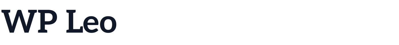 WP Leo — WPLeo-Bold.ttf
