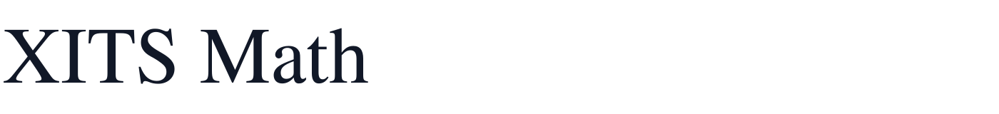 XITS Math — XITSMath-Regular.otf