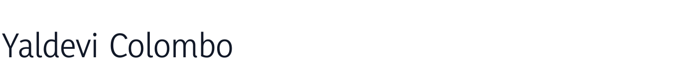 Yaldevi Colombo — YaldeviColombo-Regular.ttf