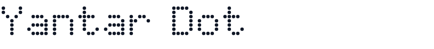 Yantar Dot — YantarDot-Regular.ttf