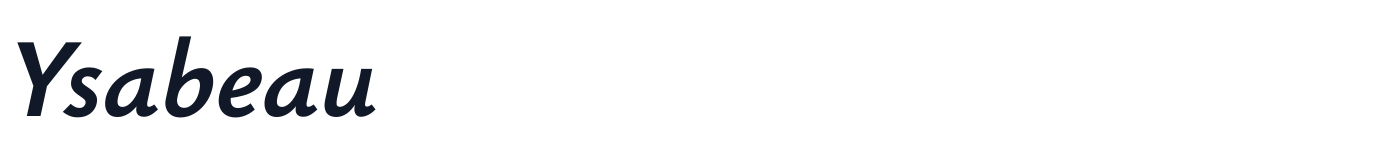 Ysabeau — Ysabeau-Italic[wght].ttf