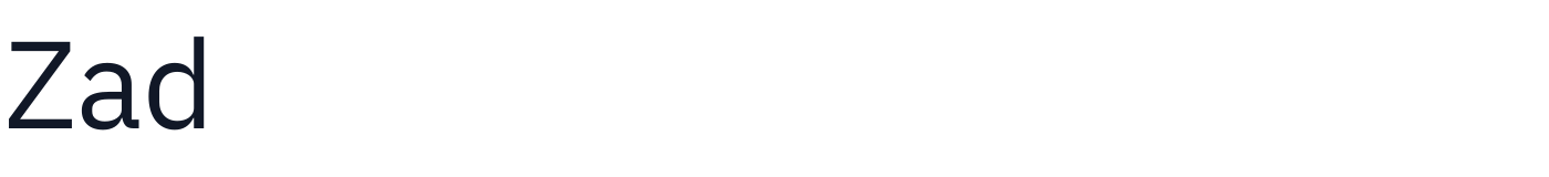 Zad — Zad-Regular.ttf
