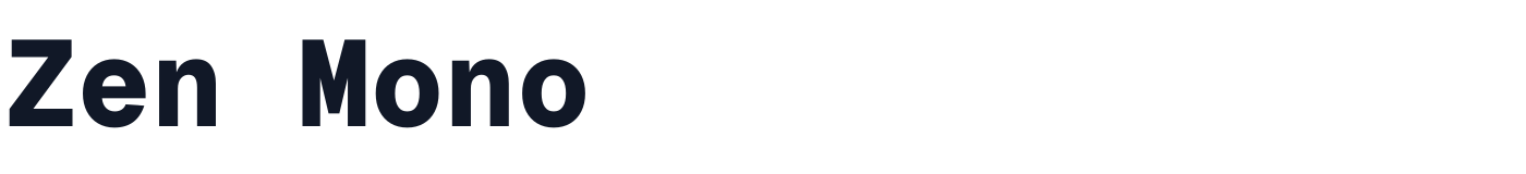 Zen Mono — ZenMono-UltraBlack.ttf