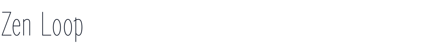 Zen Loop — ZenLoop-Regular.ttf