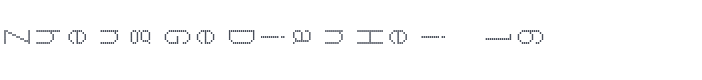 ZhengGeDianHei 16 — ZhengGeDianHei16-Dots80-HW.ttf