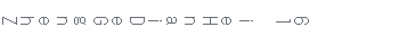 ZhengGeDianHei 16 — ZhengGeDianHei16-Squares80-HW.ttf