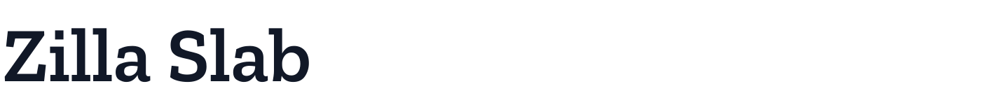 Zilla Slab — ZillaSlab-SemiBold.ttf
