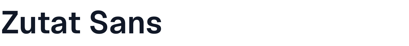 Zutat Sans — ZutatSans-SemiBold.ttf