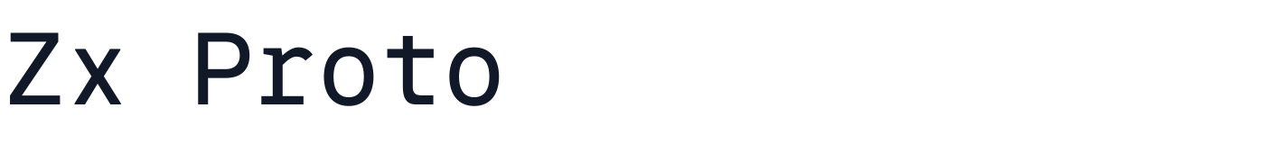 Zx Proto — ZxProto-Regular.otf