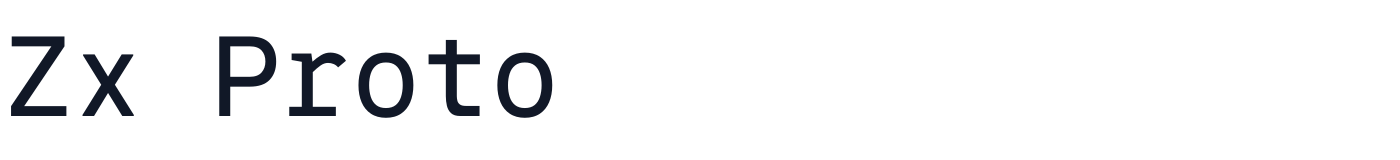 Zx Proto — ZxProto-Regular.ttf